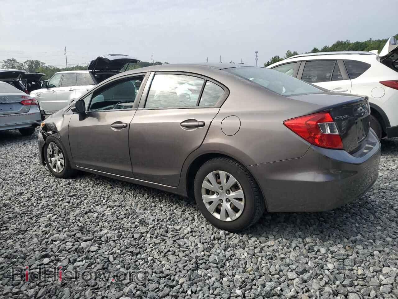 2012 HONDA CIVIC - VIN: 2HGFB2F59CH570079 - Фото 2