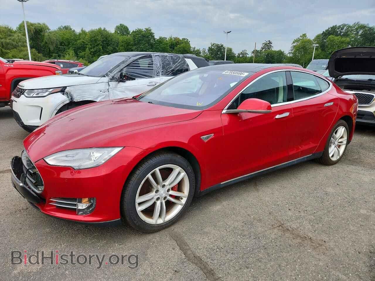 Photo 5YJSA1H17EFP31803 - TESLA MODEL S 2014