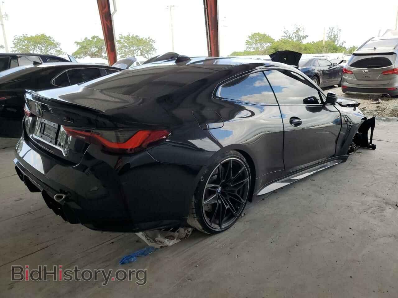2022 BMW M4 - VIN: WBS43AZ02NCJ02822 - Фото 3