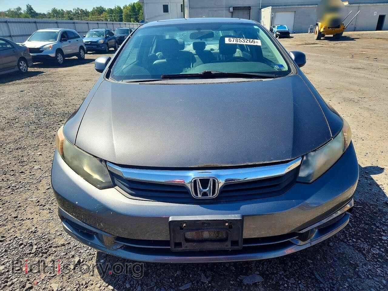 2012 HONDA CIVIC - VIN: 2HGFB2F95CH545263 - Фото 5