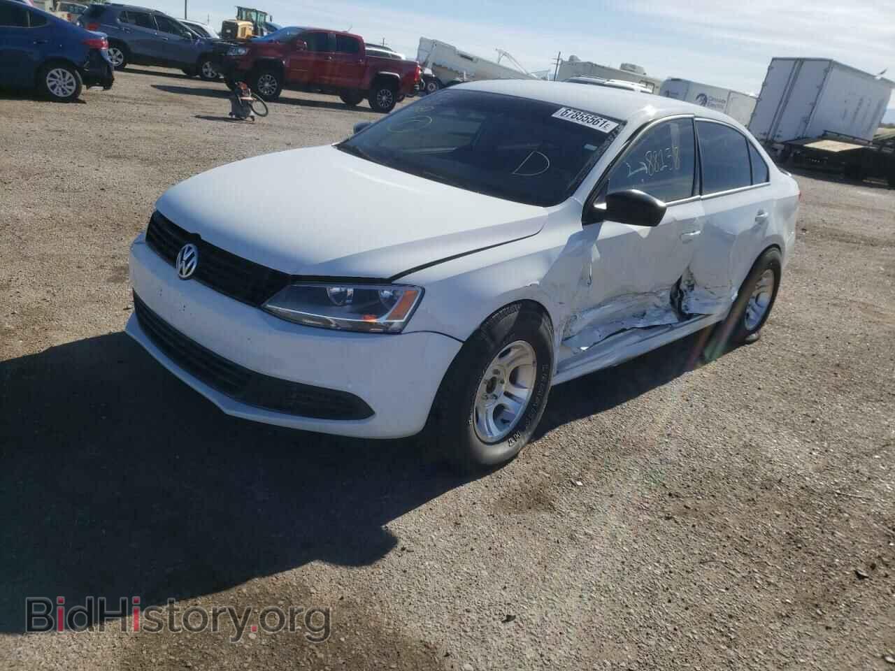 2014 VOLKSWAGEN JETTA - VIN: 3VW2K7AJXEM413922 - Фото 2