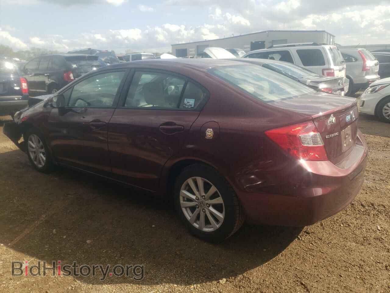 2012 HONDA CIVIC - VIN: 19XFB2F84CE104449 - Фото 2