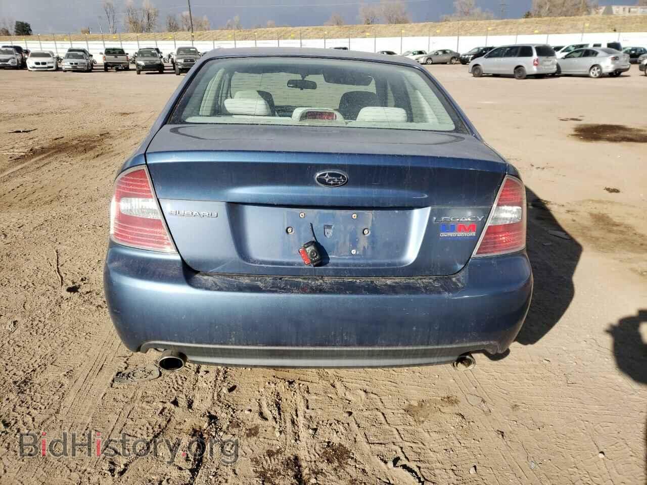 2007 SUBARU LEGACY - VIN: 4S3BL616X77207583 - Фото 6