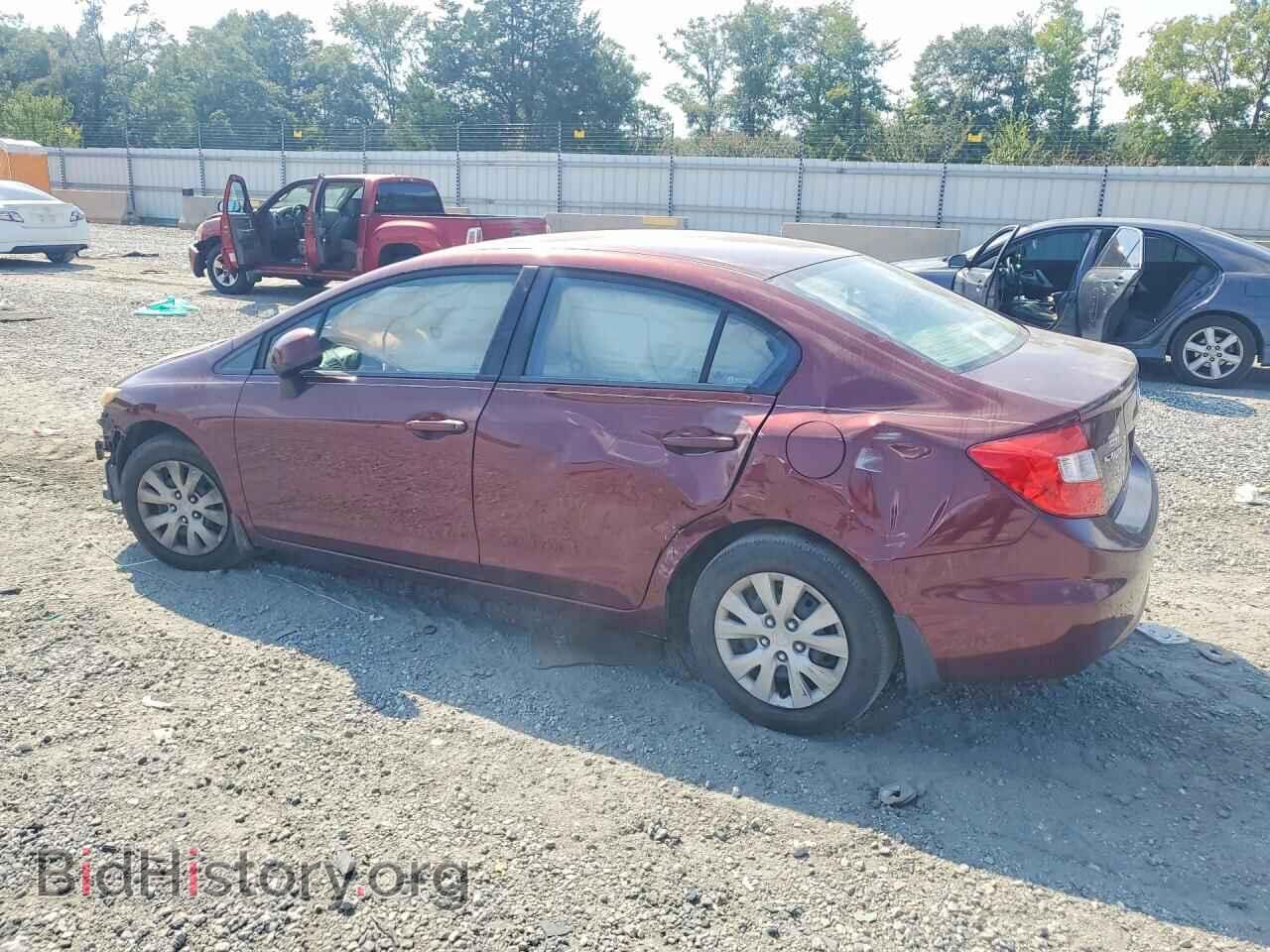 2012 HONDA CIVIC - VIN: 19XFB2F51CE327196 - Фото 2