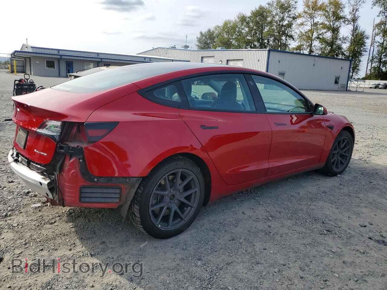 2022 TESLA MODEL 3 - VIN: 5YJ3E1EB4NF206834 - Фото 3