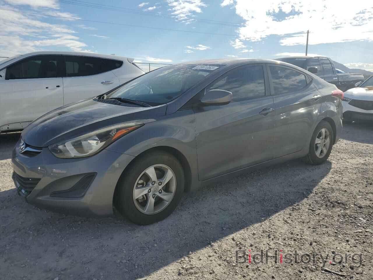 Photo 5NPDH4AE3EH486230 - HYUNDAI ELANTRA 2014