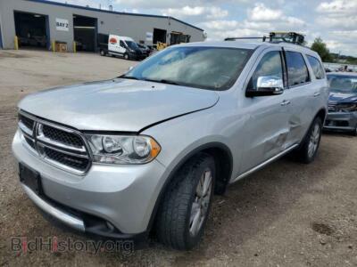 2011 Dodge DURANGO Crew, gray — VIN 1D4RE4GG9BC732764, Copart