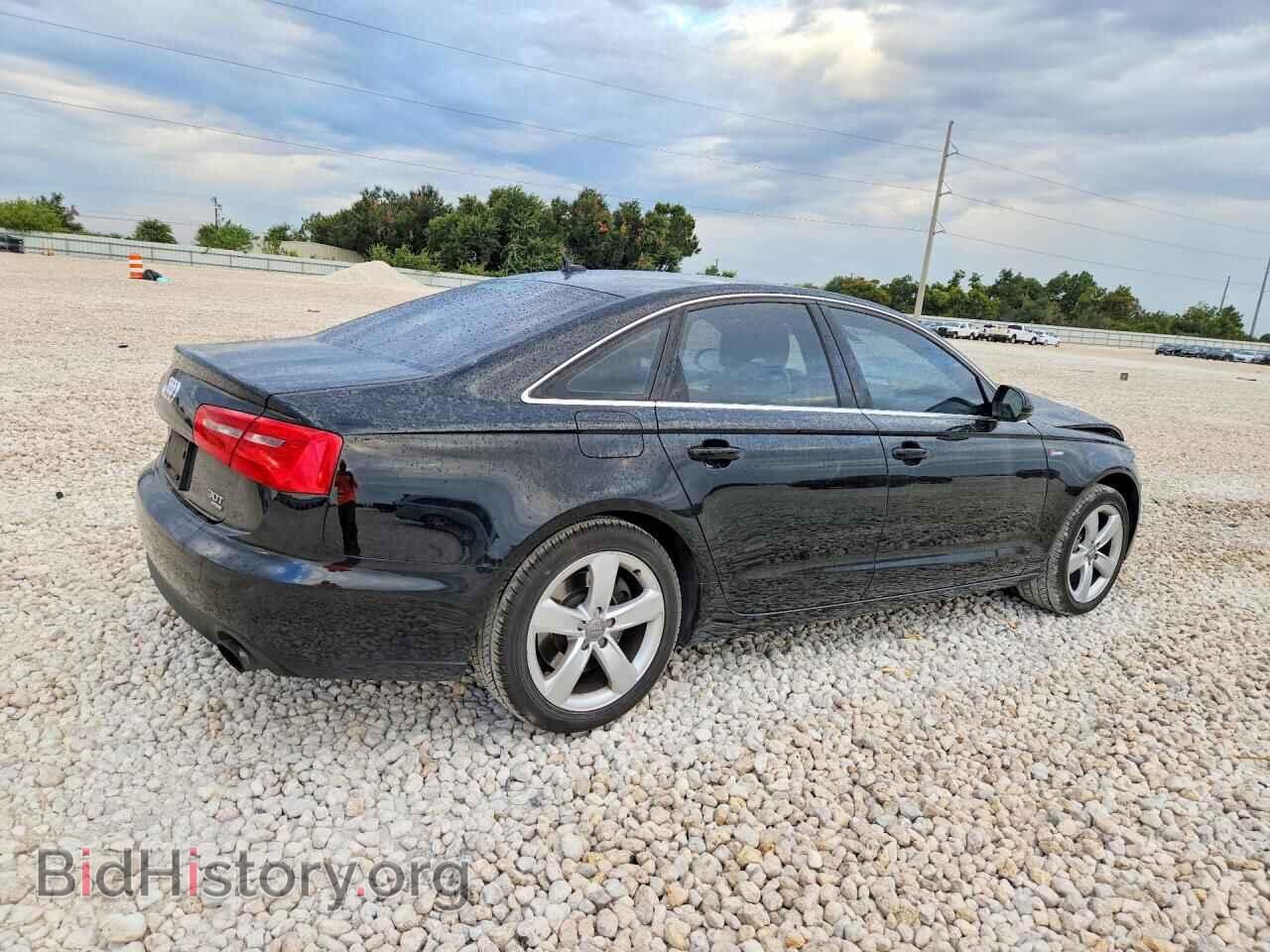 2012 AUDI A6 - VIN: WAUGGAFCXCN161820 - Photo 3