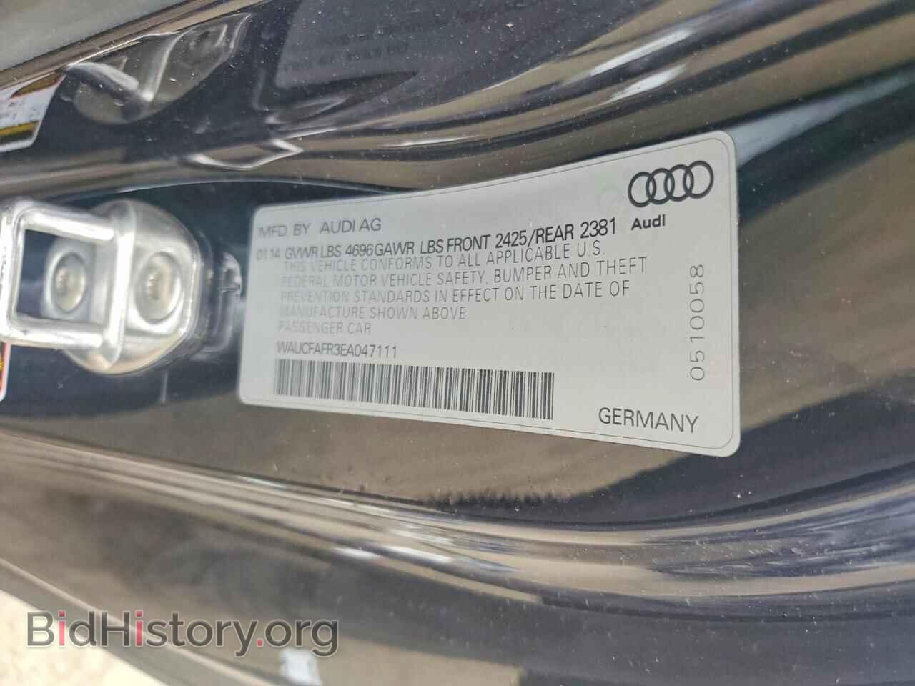 2014 AUDI A5 - VIN: WAUCFAFR3EA047111 - Photo 12