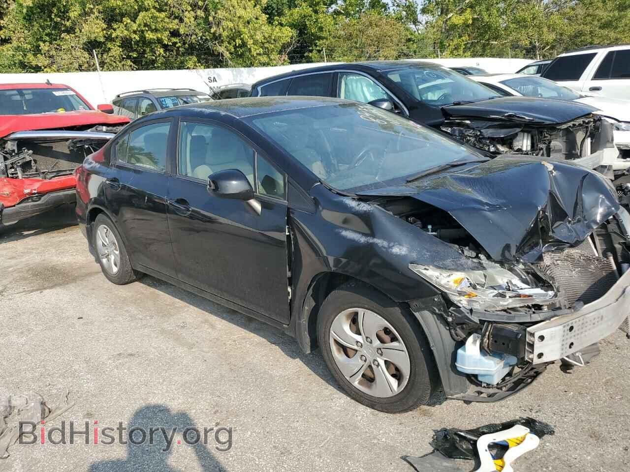 2013 HONDA CIVIC - VIN: 2HGFB2F53DH553182 - Фото 4