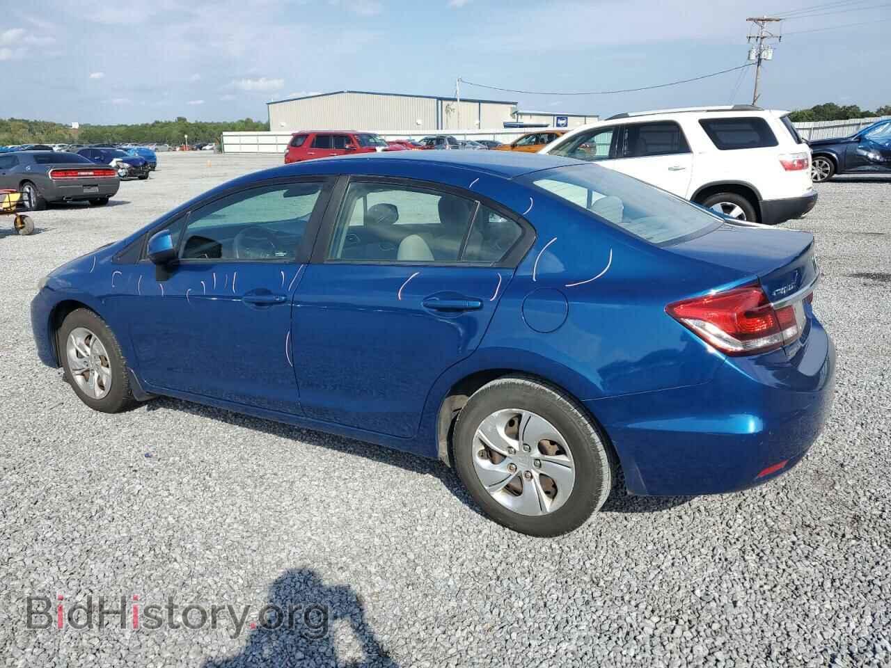2013 HONDA CIVIC - VIN: 2HGFB2F57DH511775 - Фото 2