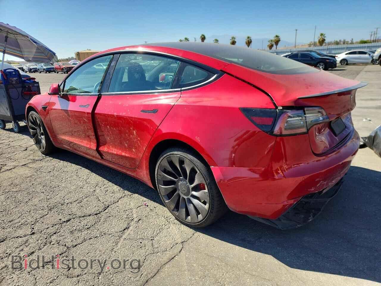 2022 TESLA MODEL 3 - VIN: 5YJ3E1EC1NF359146 - Фото 2