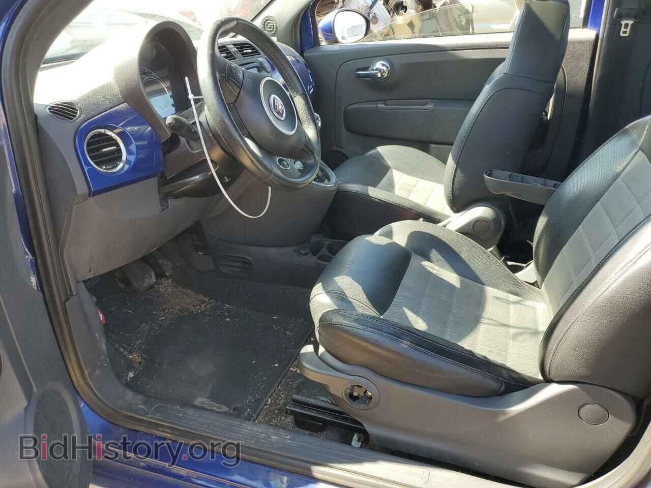 2012 FIAT 500 - VIN: 3C3CFFBR1CT128155 - Фото 7
