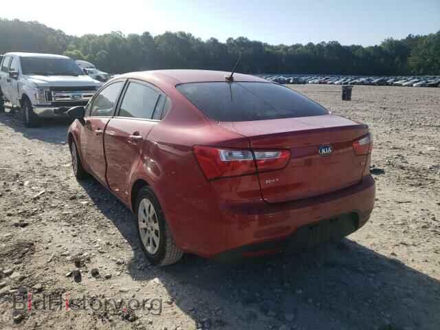 2014 KIA RIO - VIN: KNADM4A34E6362937 - Фото 3