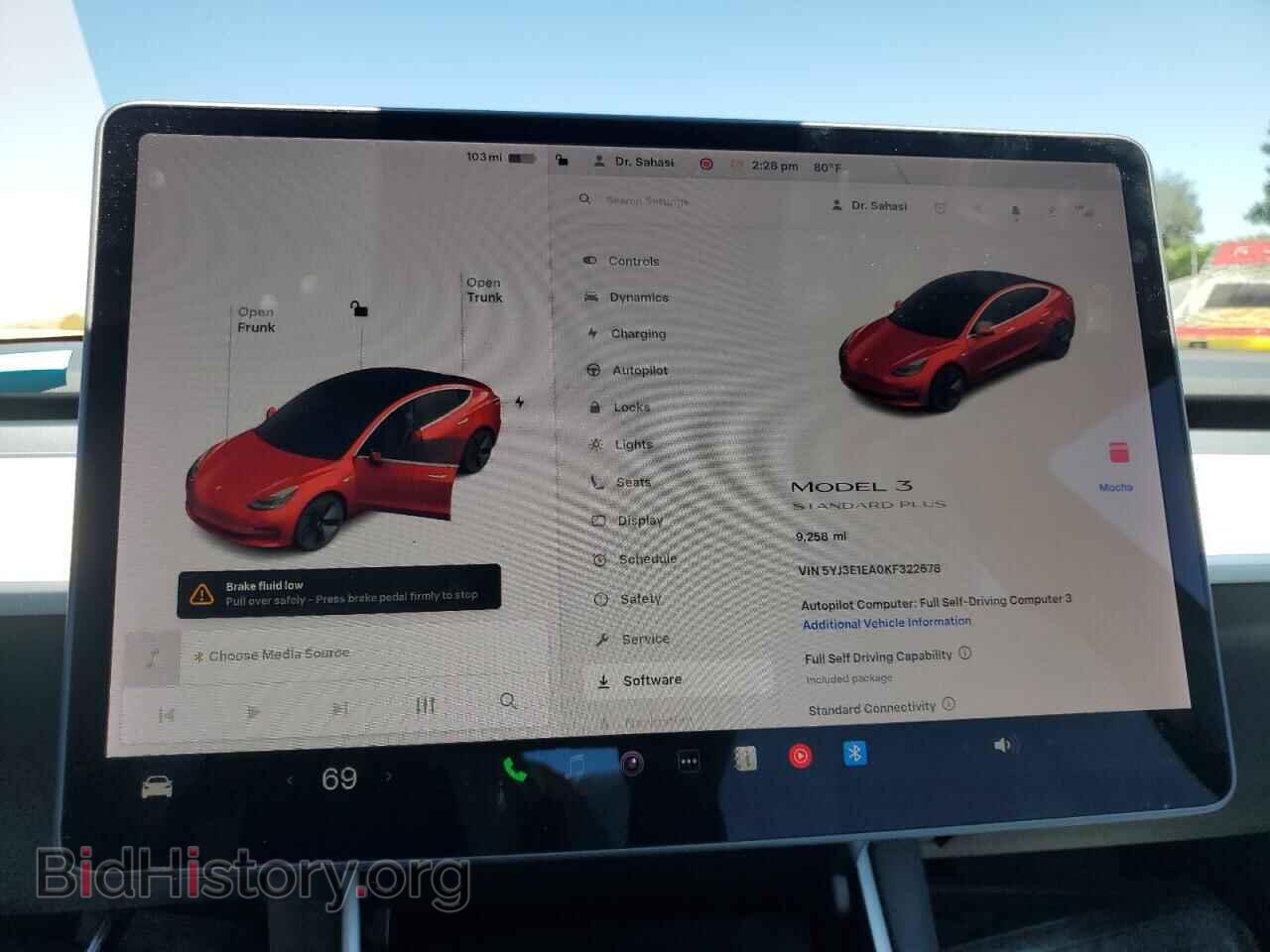 2019 TESLA MODEL 3 - VIN: 5YJ3E1EA0KF322678 - Photo 9