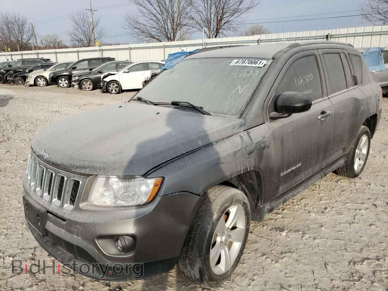 2013 JEEP COMPASS - VIN: 1C4NJDBB3DD225536 - Фото 2