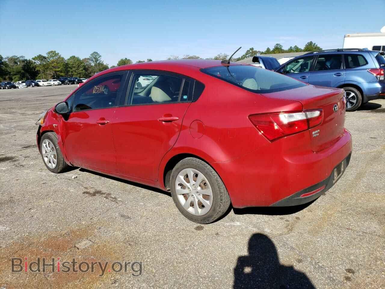 2013 KIA RIO - VIN: KNADM4A39D6302277 - Фото 2