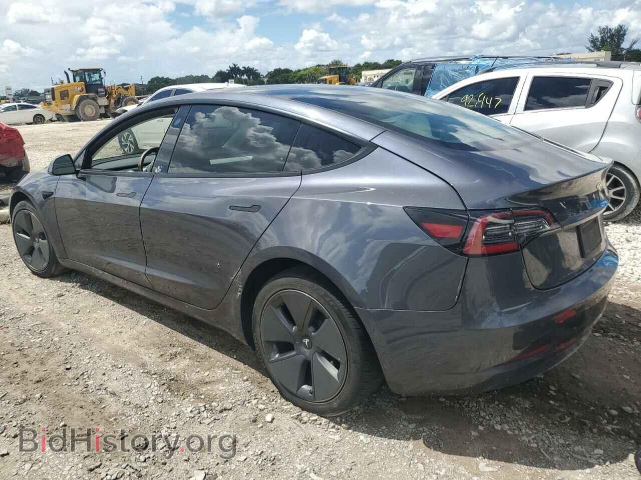 2022 TESLA MODEL 3 - VIN: 5YJ3E1EA6NF243892 - Фото 2