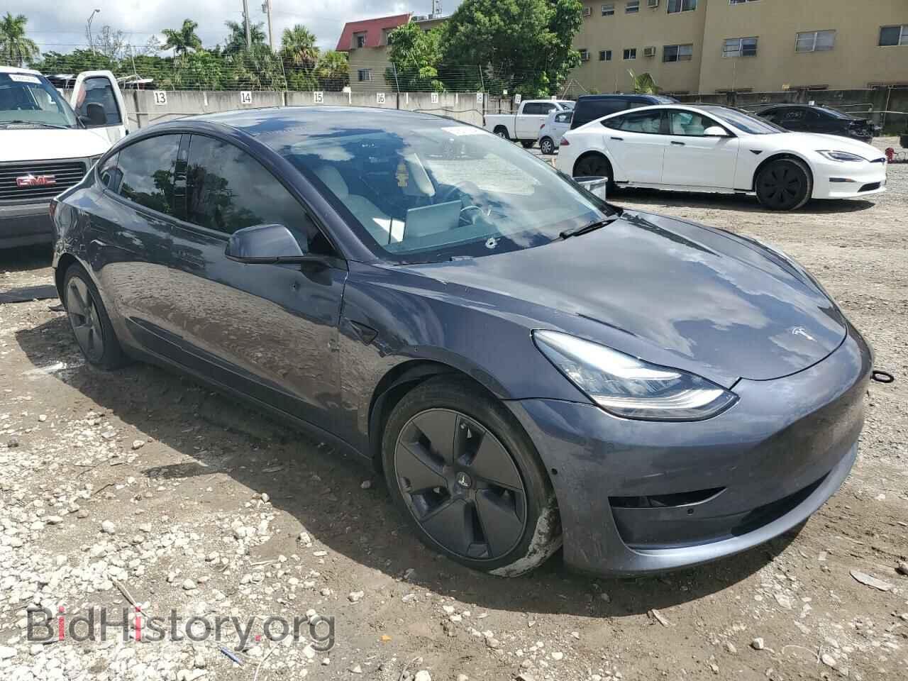 2022 TESLA MODEL 3 - VIN: 5YJ3E1EA6NF243892 - Фото 4