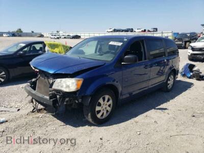 2011 Dodge CARAVAN Grand Cara, синий — VIN 2D4RN4DG9BR790093, Copart