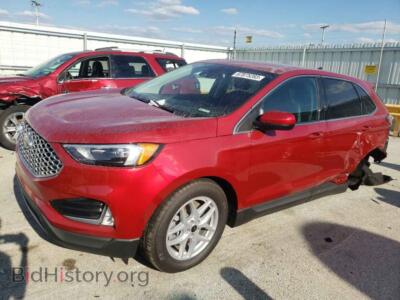 2023 Ford EDGE Edge SEL, красный — VIN 2FMPK4J92PBA11356, Copart