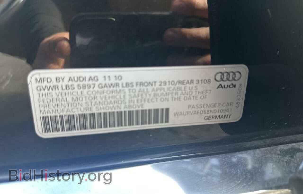2011 AUDI A8 - VIN: WAURVAFD5BN010941 - Фото 10