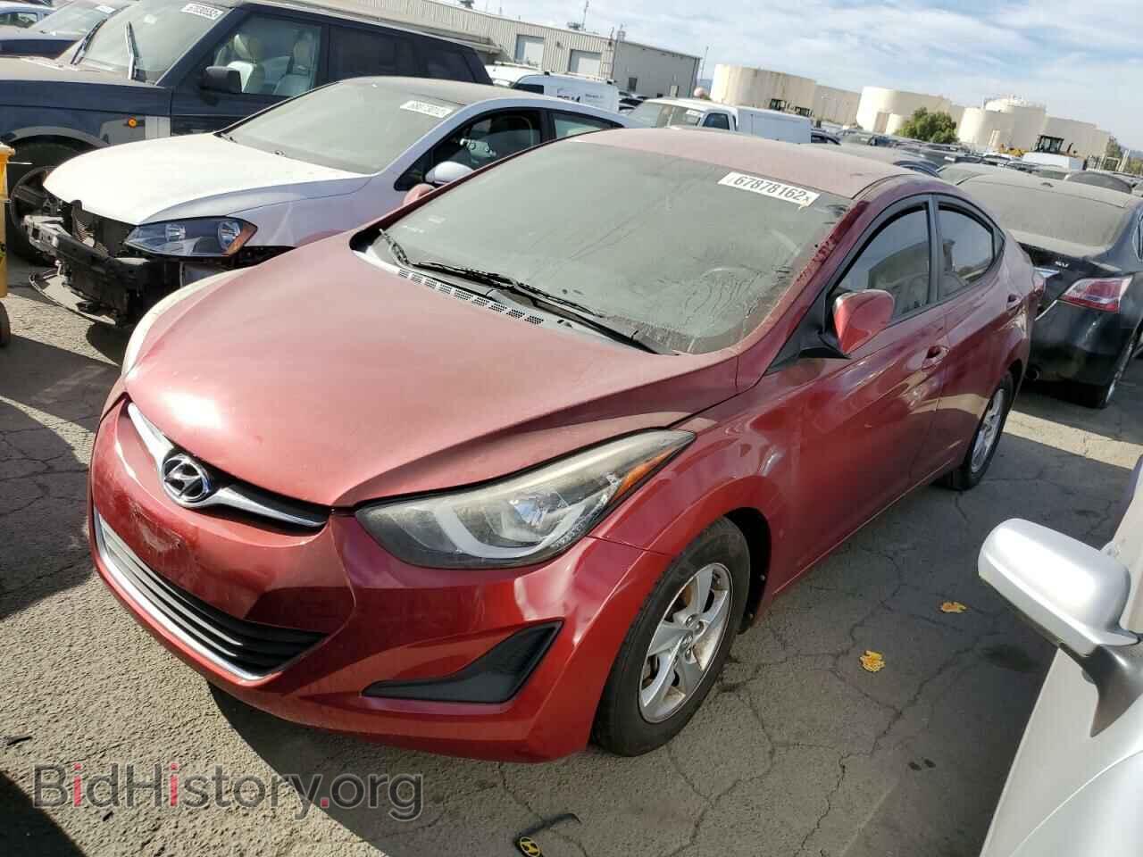 Фотография 5NPDH4AE5EH449423 - HYUNDAI ELANTRA 2014