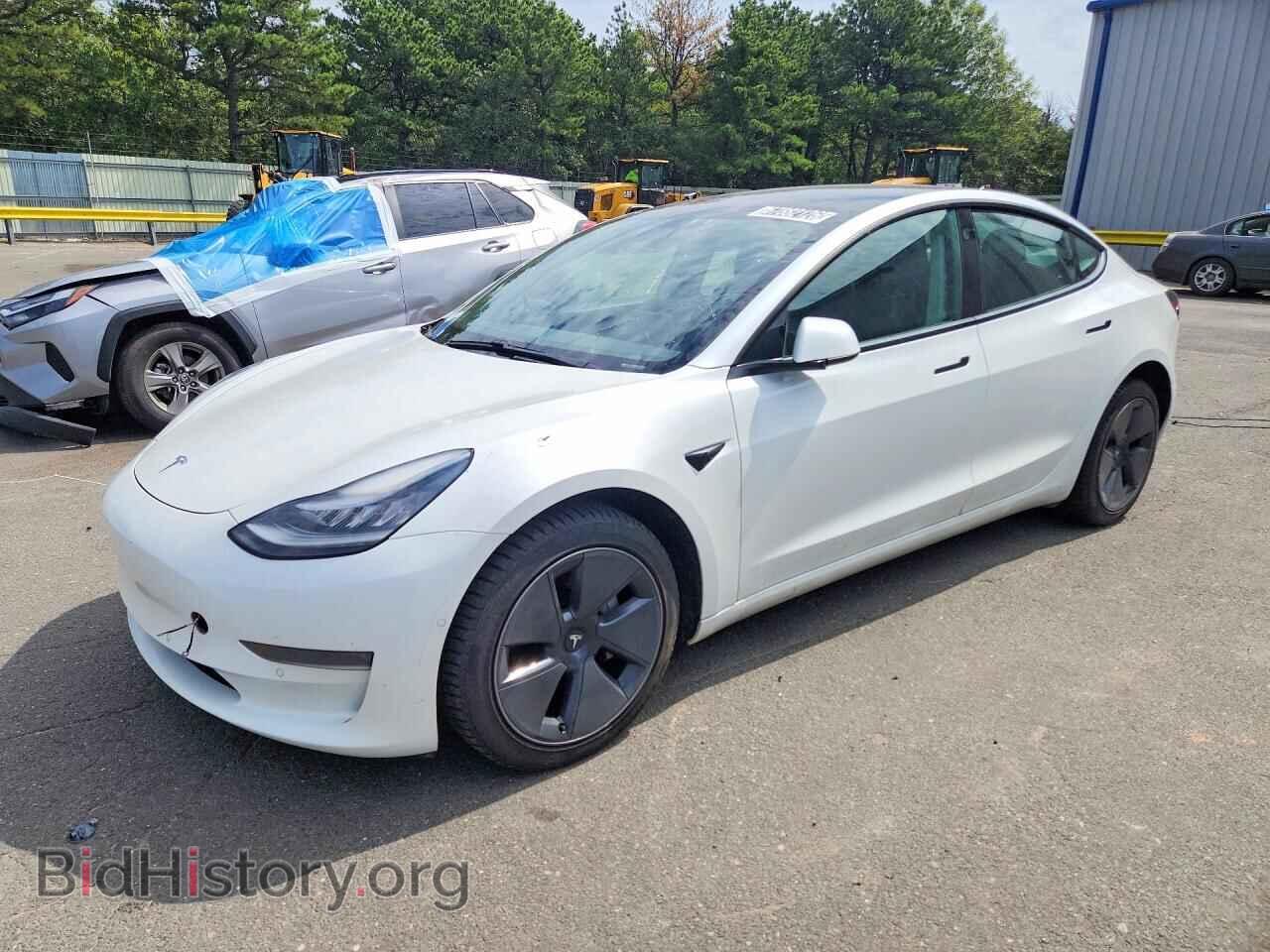 Photo 5YJ3E1EA0MF851972 - TESLA MODEL 3 2021