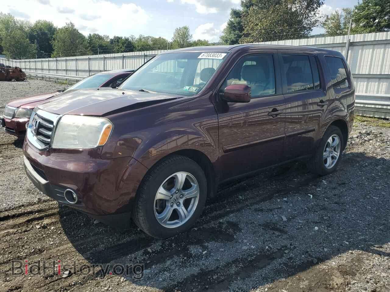 Фотография 5FNYF4H55CB080183 - HONDA PILOT 2012