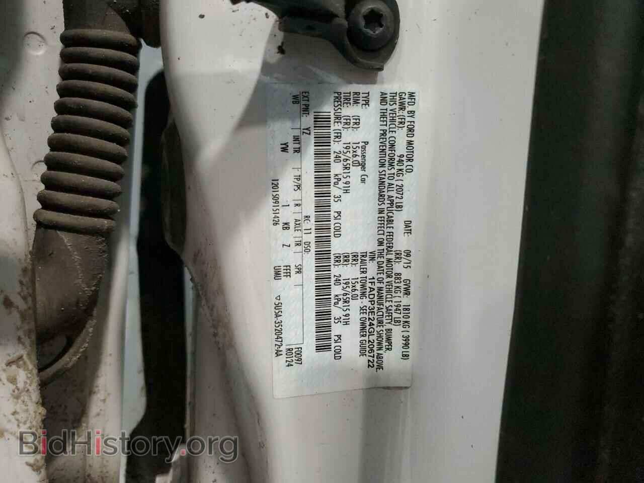 2016 FORD FOCUS - VIN: 1FADP3E24GL206722 - Photo 13