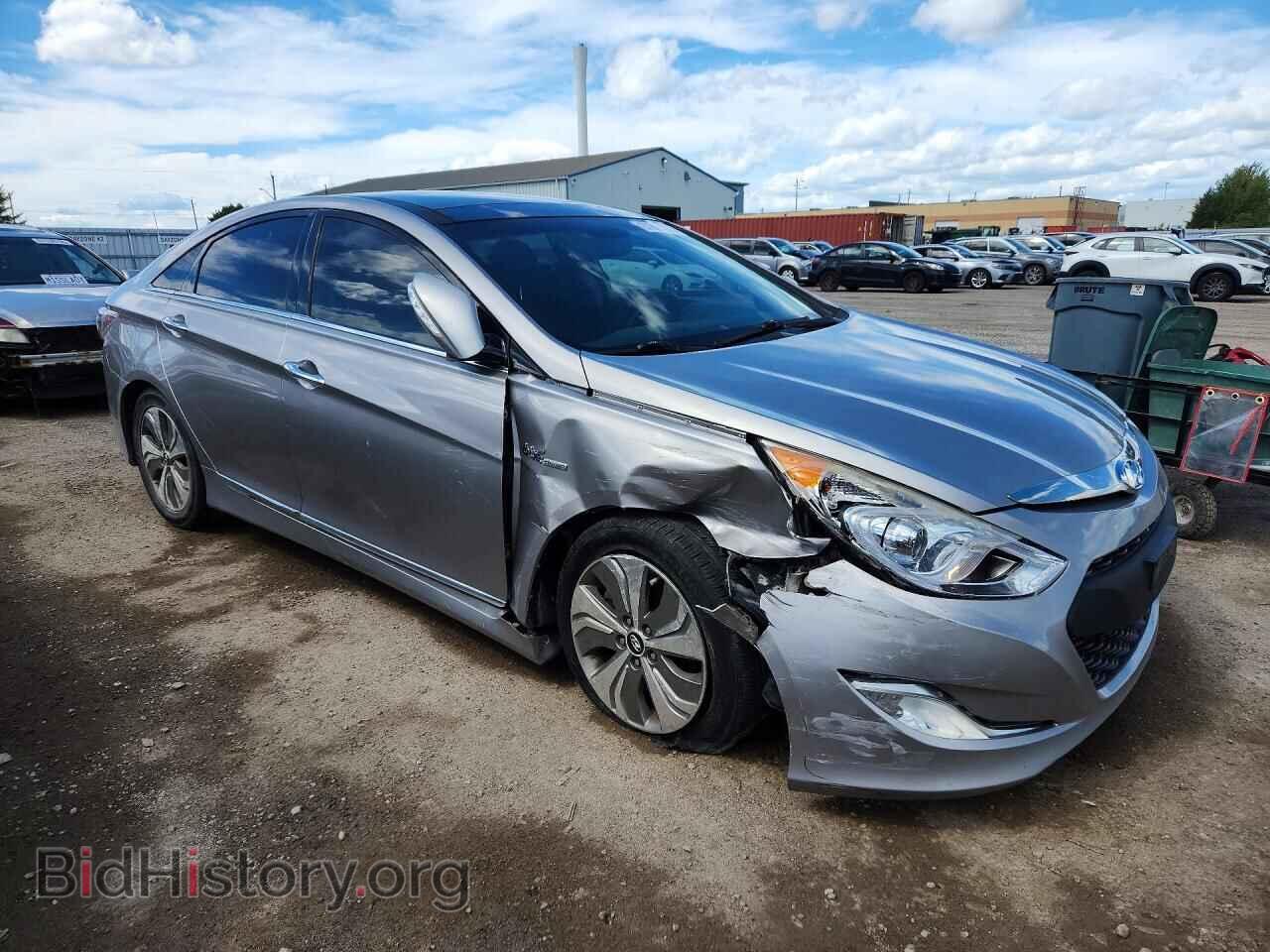 2014 HYUNDAI SONATA - VIN: KMHEC4A44EA105241 - Фото 4