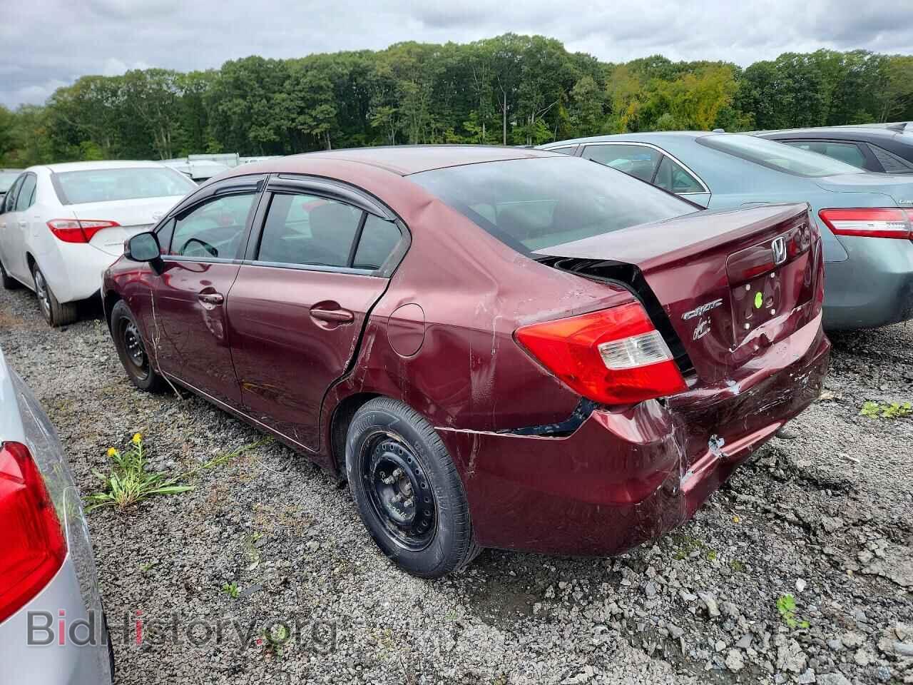 2012 HONDA CIVIC - VIN: 2HGFB2F52CH571882 - Photo 2