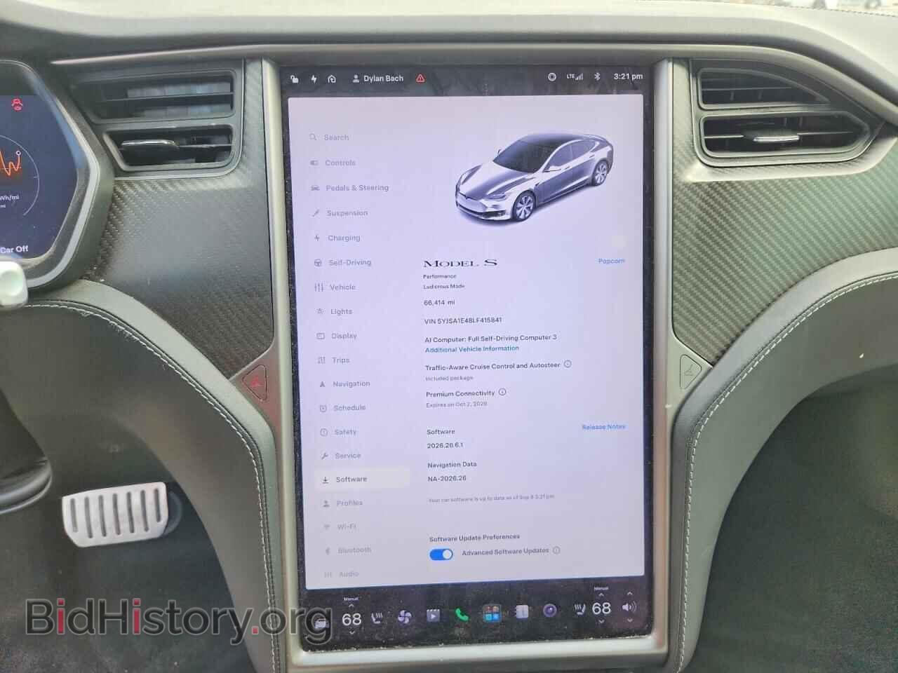 2020 TESLA MODEL S - VIN: 5YJSA1E48LF415841 - Photo 9