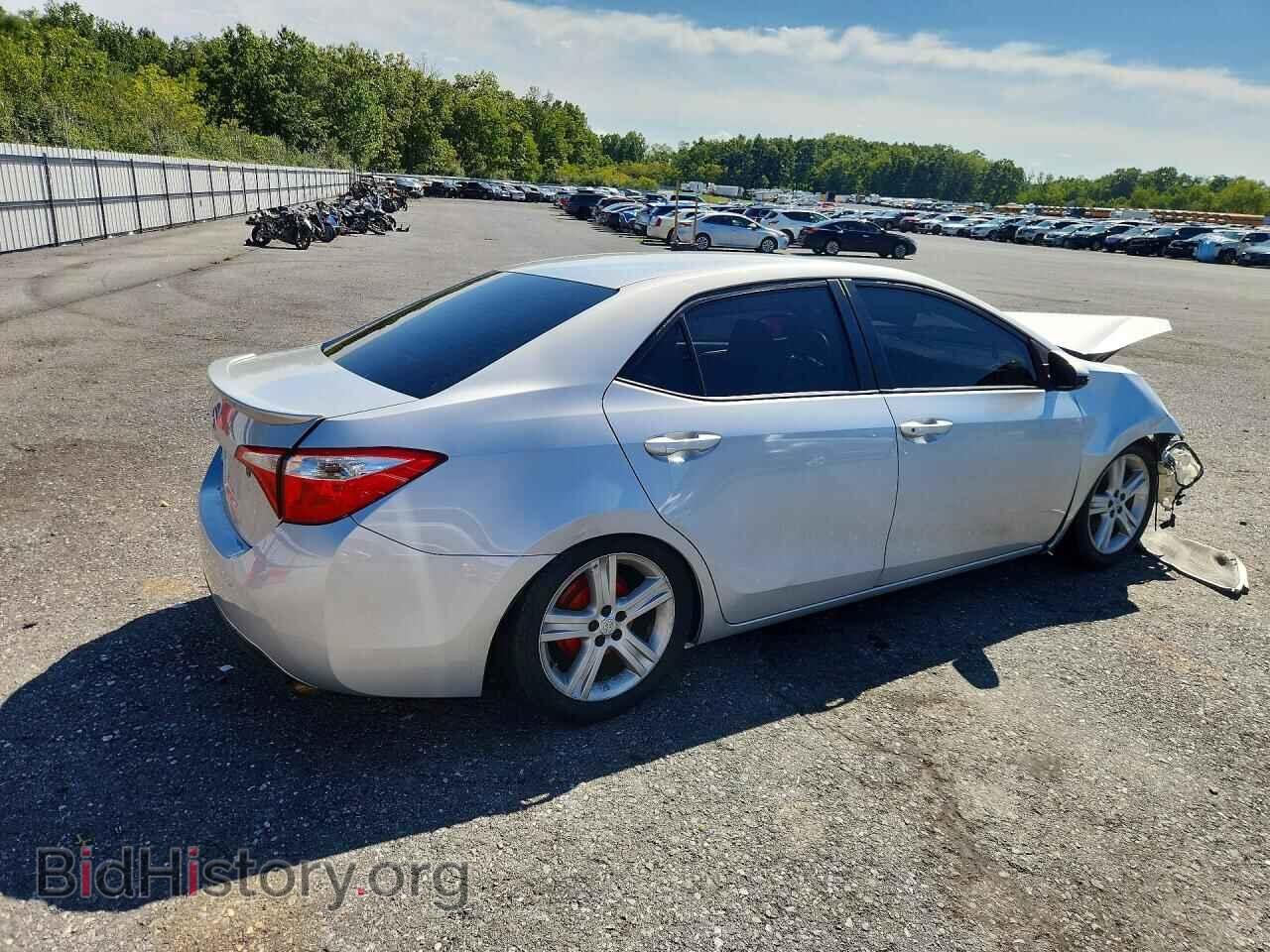 2014 TOYOTA COROLLA - VIN: 2T1BURHEXEC027611 - Фото 3