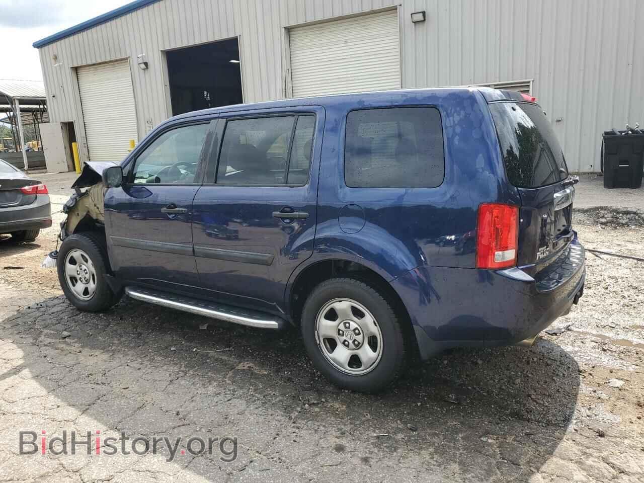2013 HONDA PILOT - VIN: 5FNYF3H27DB003316 - Фото 2