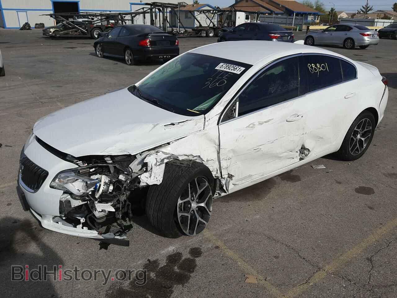 2017 BUICK REGAL - VIN: 2G4GL5EX4H9101371 - Фото 2
