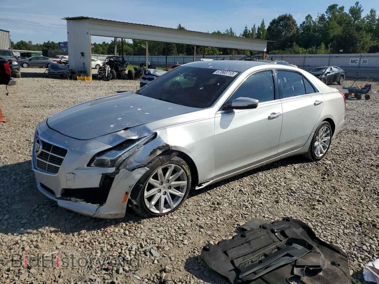 Photo 1G6AP5SX8E0169314 - CADILLAC CTS 2014