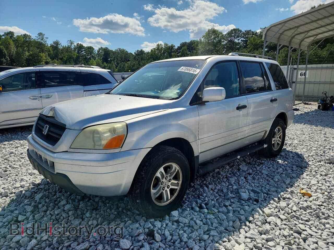 Photo 5FNYF18405B049304 - HONDA PILOT 2005