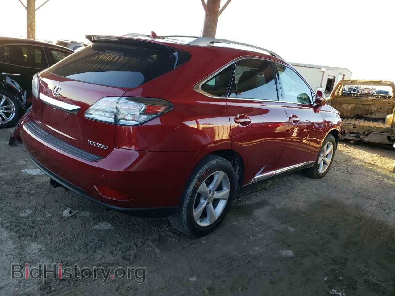 2012 LEXUS RX350 - VIN: 2T2BK1BA5CC145782 - Фото 3