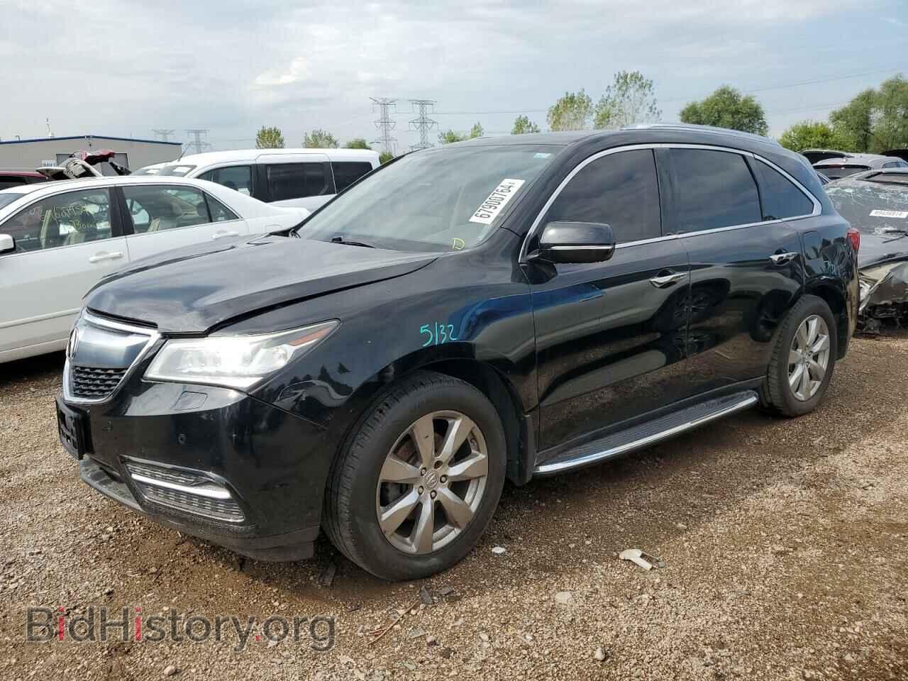 Photo 5FRYD4H80EB501180 - ACURA MDX 2014
