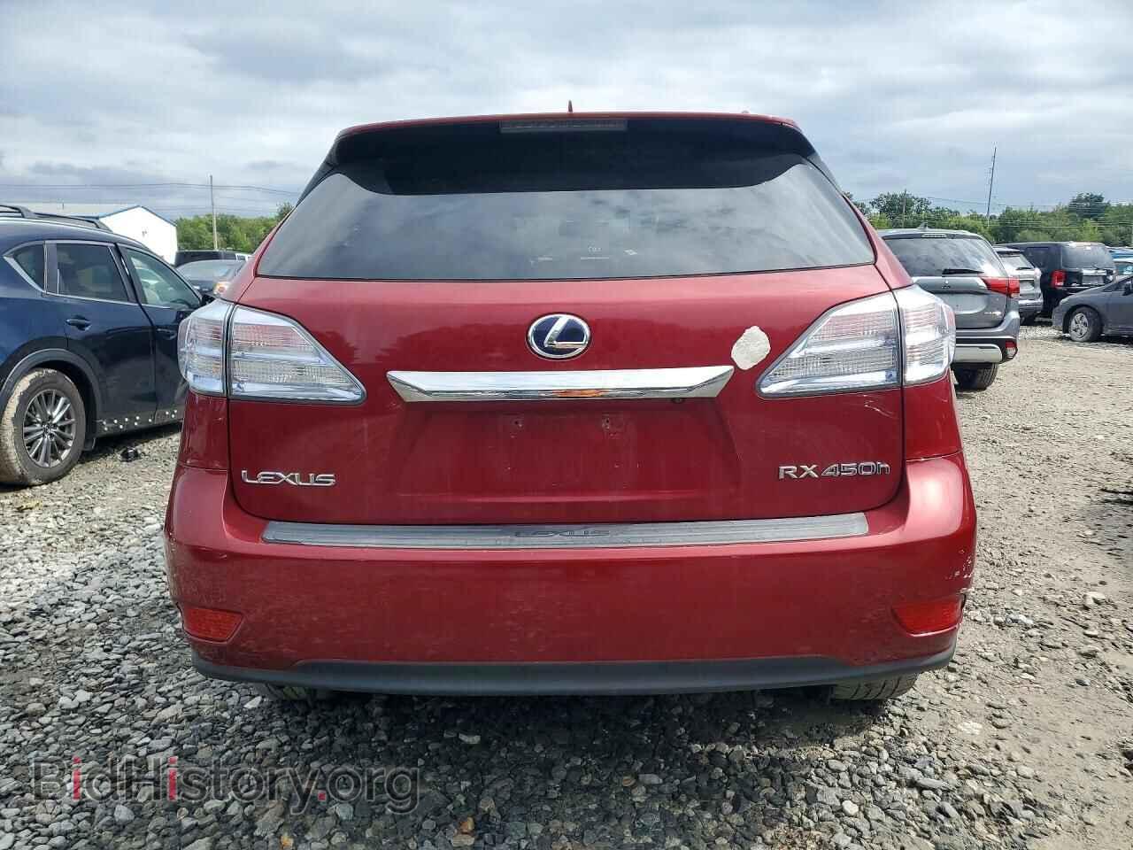 2010 LEXUS RX450 - VIN: JTJBC1BA0A2017606 - Фото 6