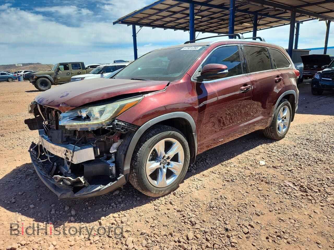 Фотография 5TDDZRFH3JS875211 - TOYOTA HIGHLANDER 2018