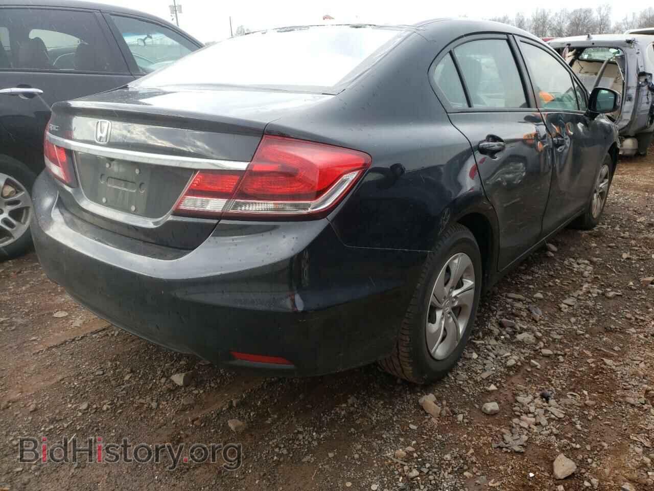 2013 HONDA CIVIC - VIN: 19XFB2F50DE205950 - Фото 4