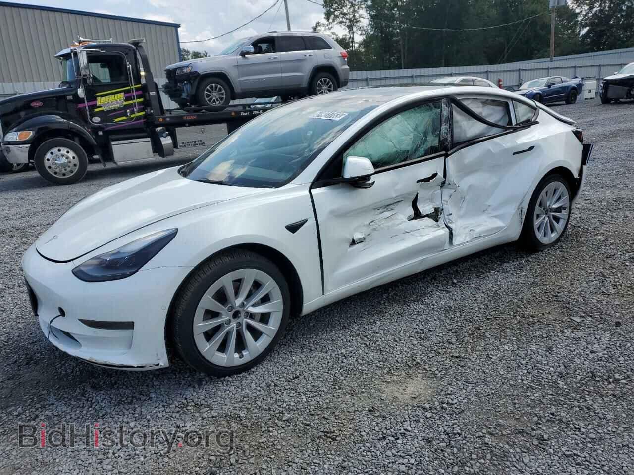 Photo 5YJ3E1EA0NF185214 - TESLA MODEL 3 2022