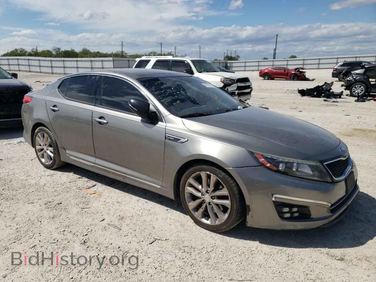 2015 KIA OPTIMA - VIN: 5XXGR4A65FG506574 - Фото 4