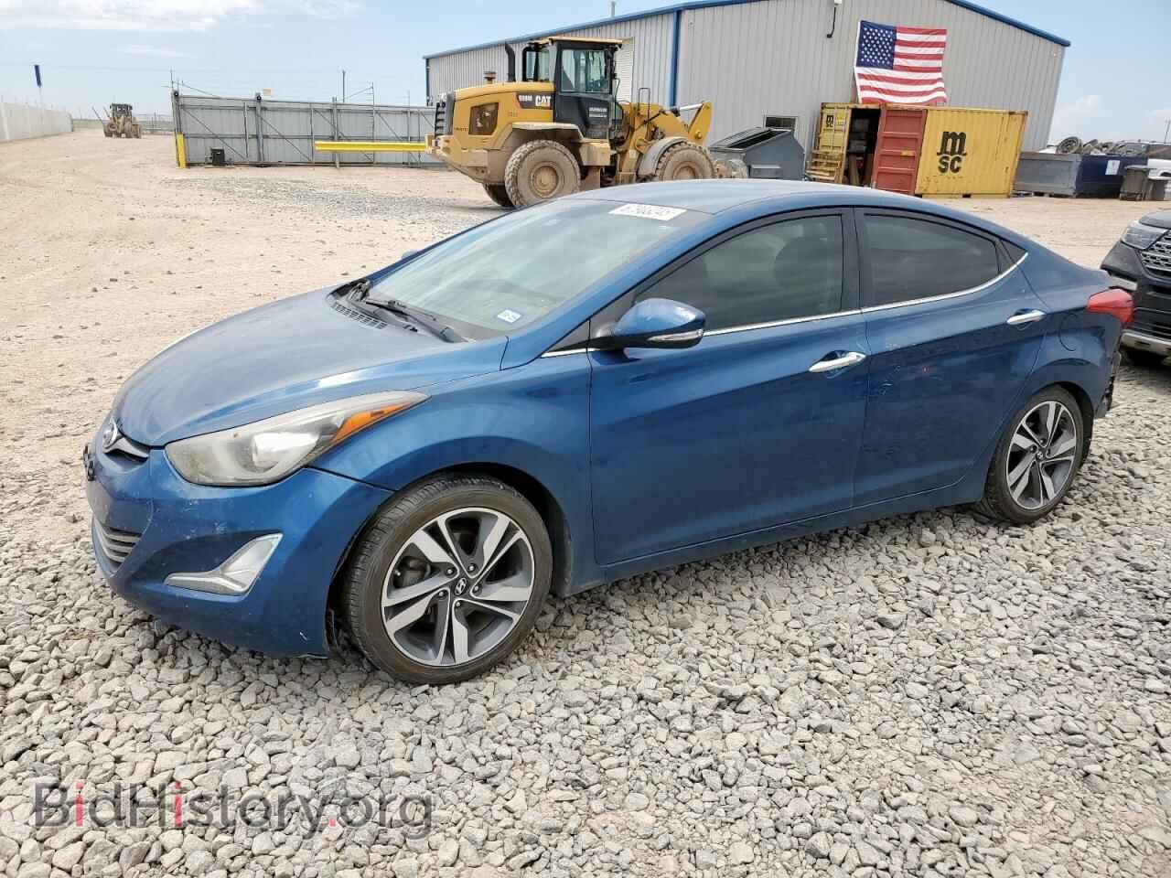 Photo KMHDH4AE8EU158870 - HYUNDAI ELANTRA 2014