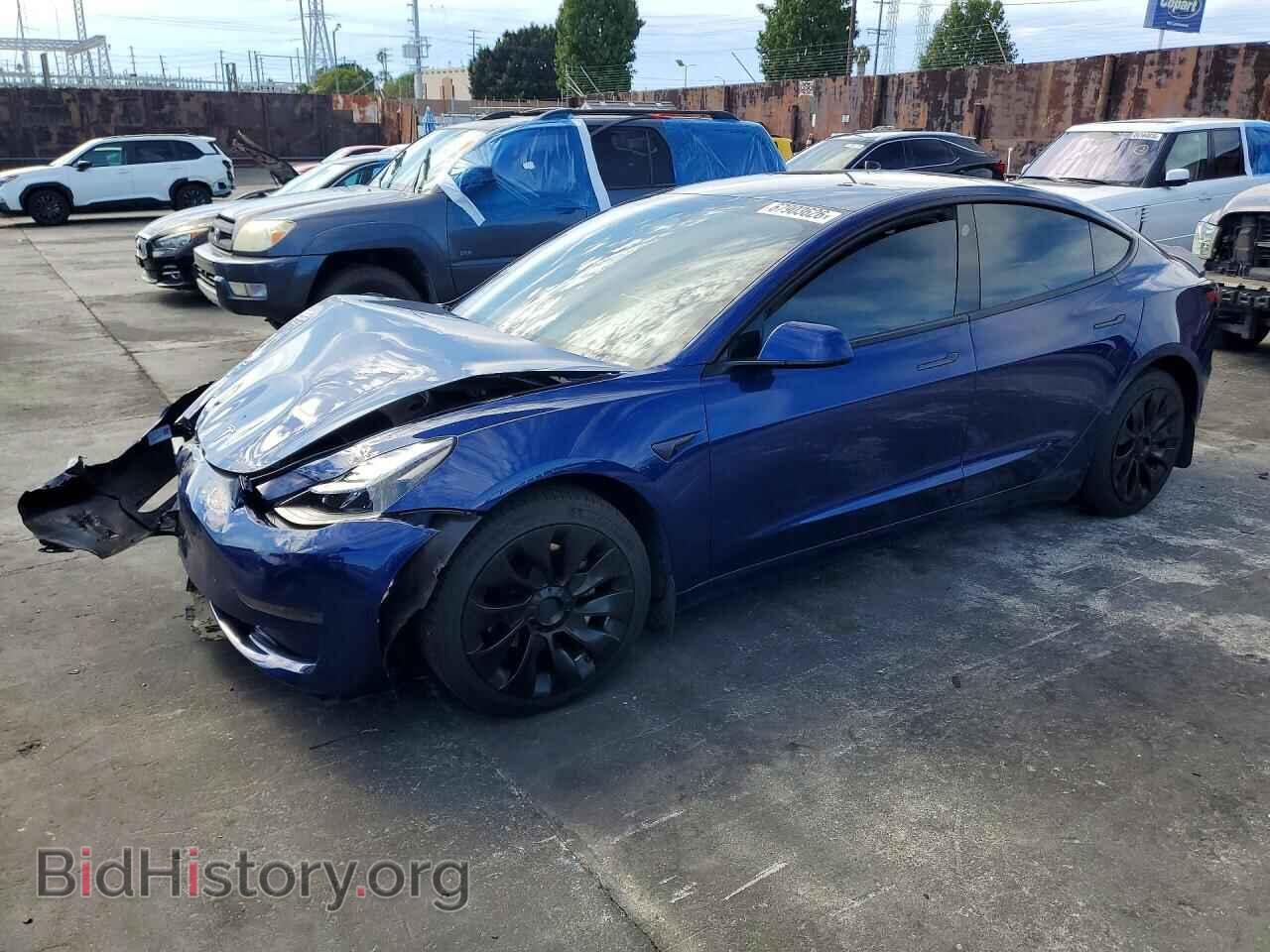 Фотография 5YJ3E1EA9PF693412 - TESLA MODEL 3 2023