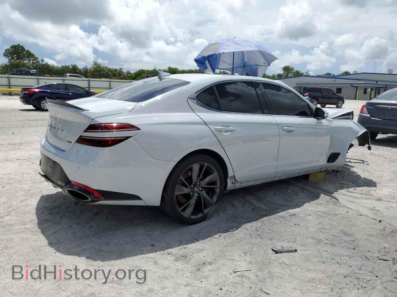 2022 GENESIS G70 BASE - VIN: KMTG54TEXNU084022 - Photo 3