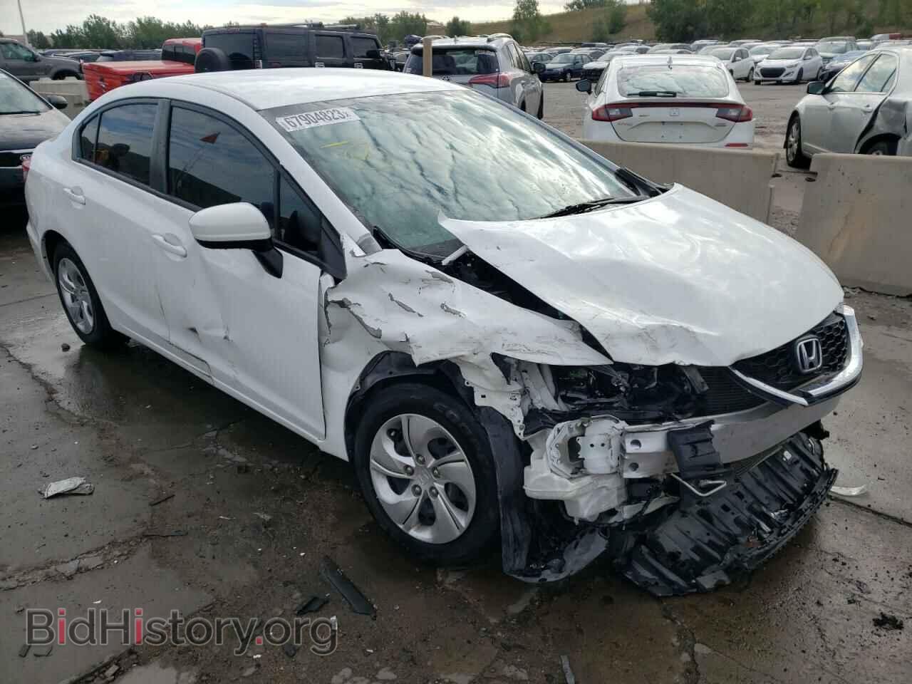 2014 HONDA CIVIC - VIN: 19XFB2F53EE006182 - Фото 4
