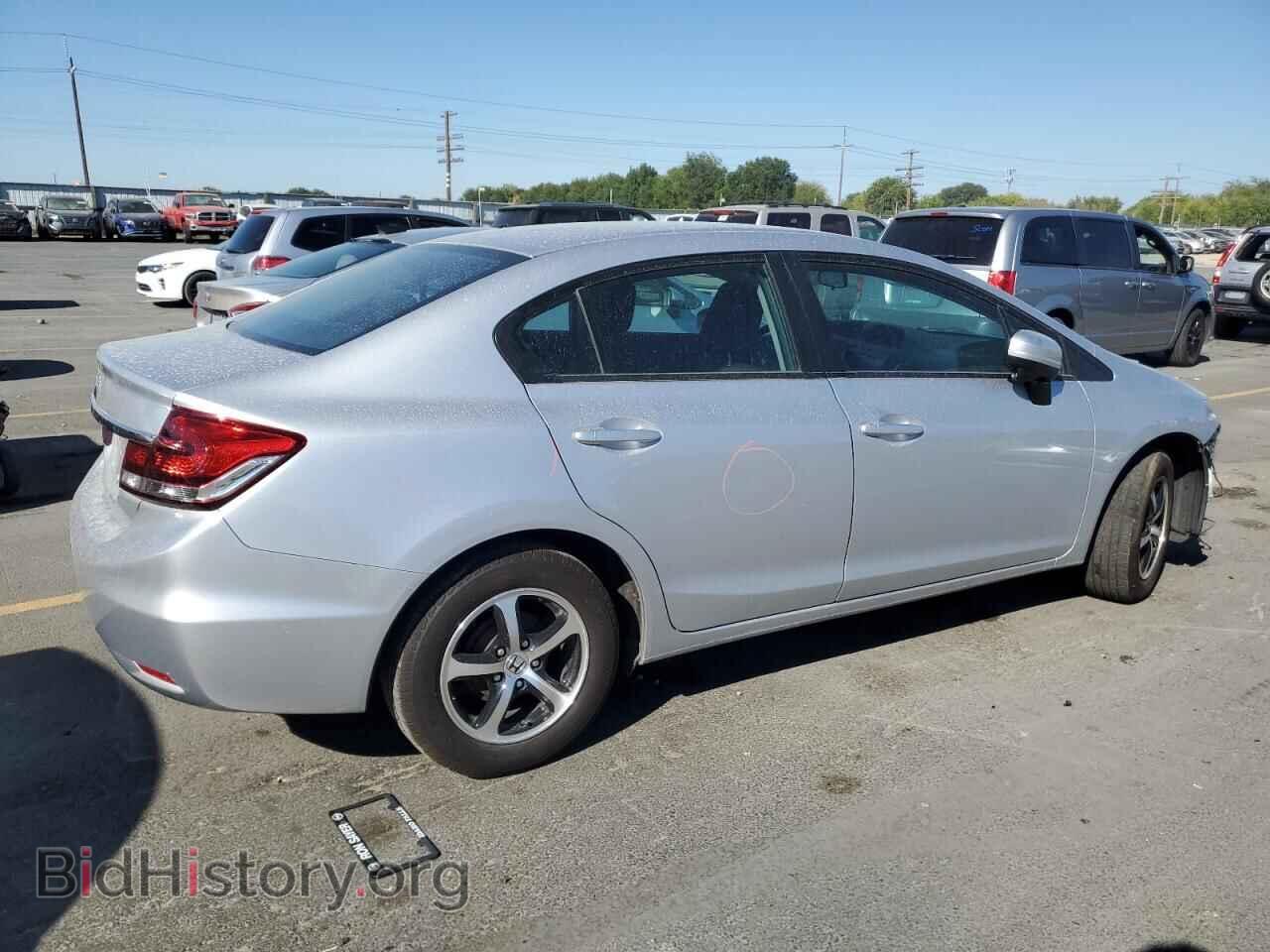 2015 HONDA CIVIC - VIN: 2HGFB2F79FH511393 - Фото 3